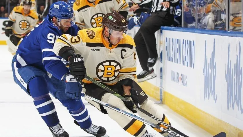 NHL EDGE series comparison: Maple Leafs vs. Bruins